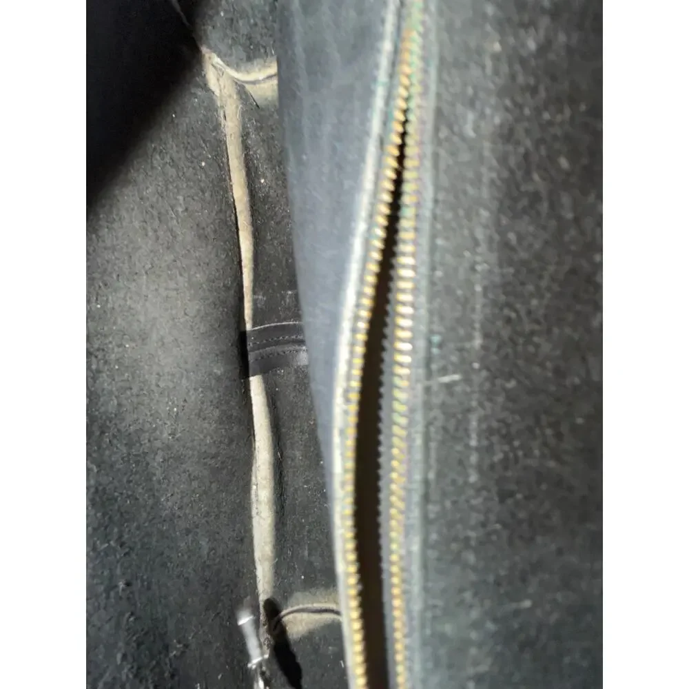 Vintage Coach Black Leather Crossbody  Turn Lock Flap USA Classic Shoulder Bag - Picture 3 of 7
